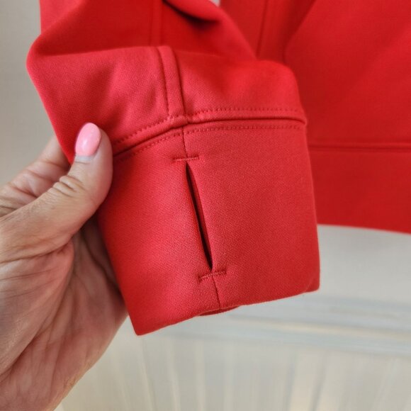 The North Face TNF Full Zip Hooded Sweatshirt Hoodie Coral Hiking Women's M - Picture 6 of 11